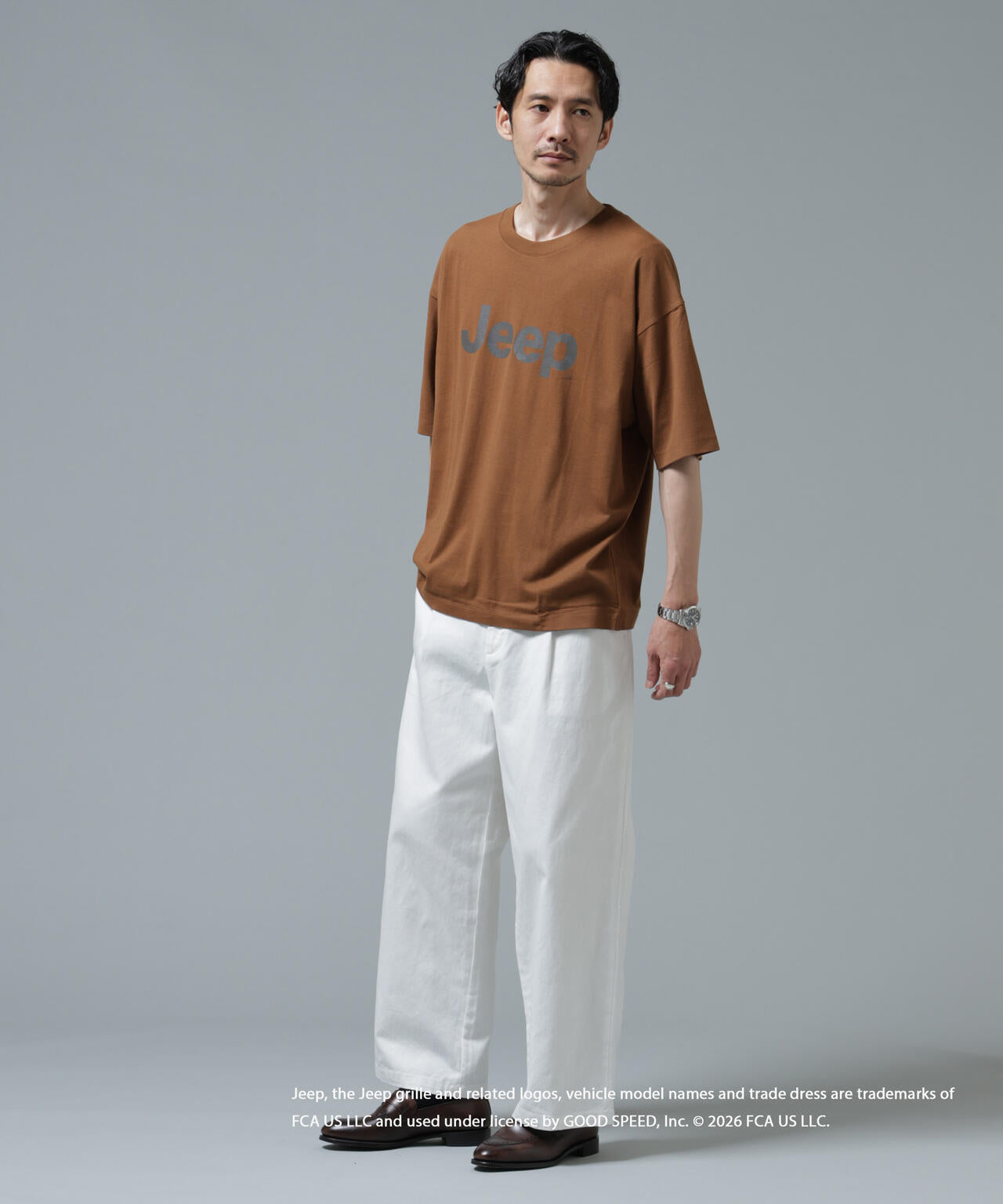 GOOD ROCK SPEED×Anti Soaked(R) 汗染み防止 ジープ Tシャツ | NANO