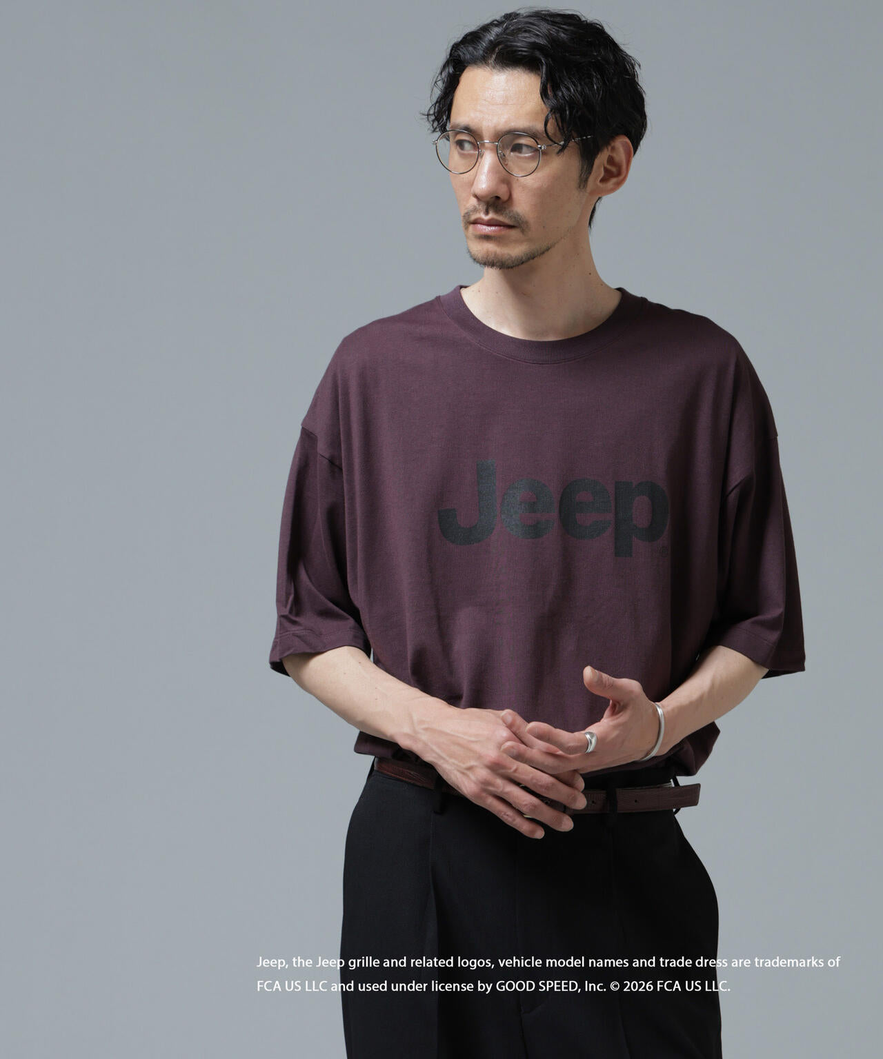 GOOD ROCK SPEED×Anti Soaked(R) 汗染み防止 ジープ Tシャツ | NANO