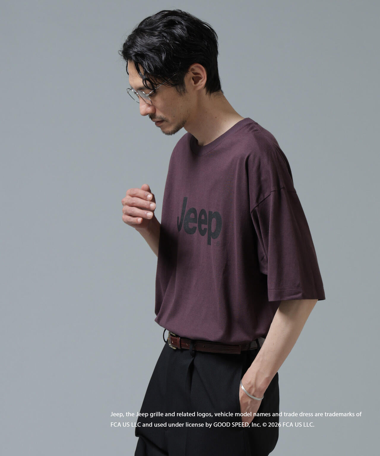 GOOD ROCK SPEED×Anti Soaked(R) 汗染み防止 ジープ Tシャツ | NANO