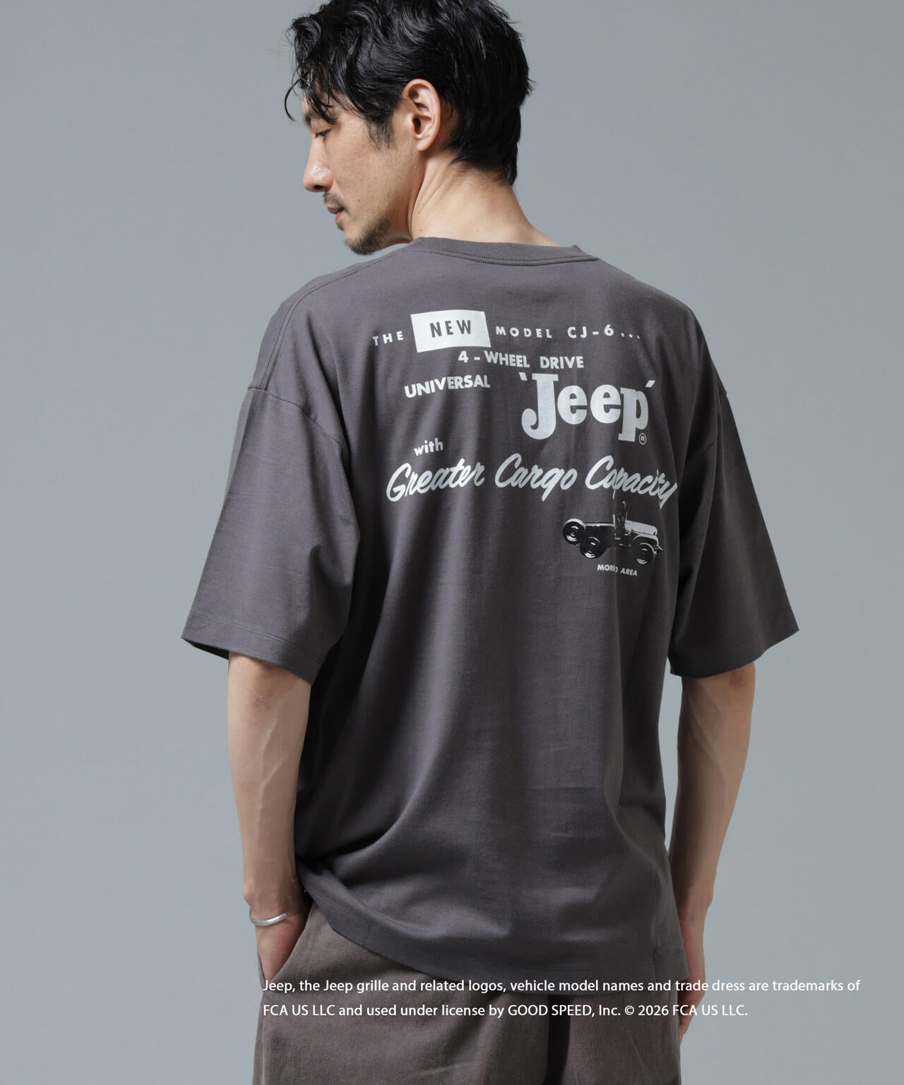 GOOD ROCK SPEED×Anti Soaked(R) 汗染み防止 ジープ Tシャツ | NANO