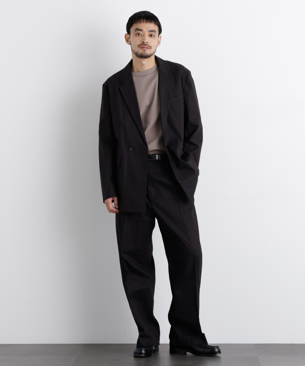 FRENCH LINEN｣ リネンコットンストレートパンツ（セットアップ可