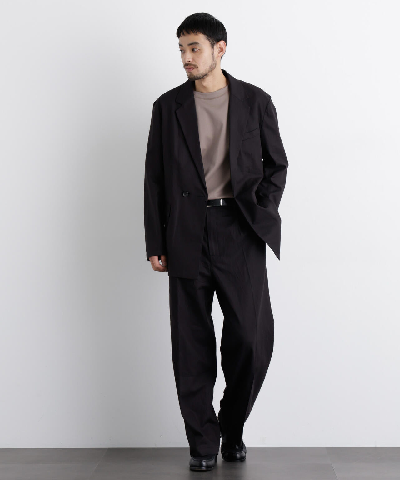 FRENCH LINEN｣ リネンコットンストレートパンツ（セットアップ可