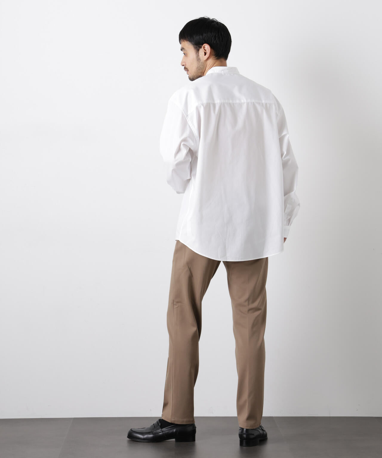 モダンコンフォート」スリムイージースラックス | NANO universe（ナノ