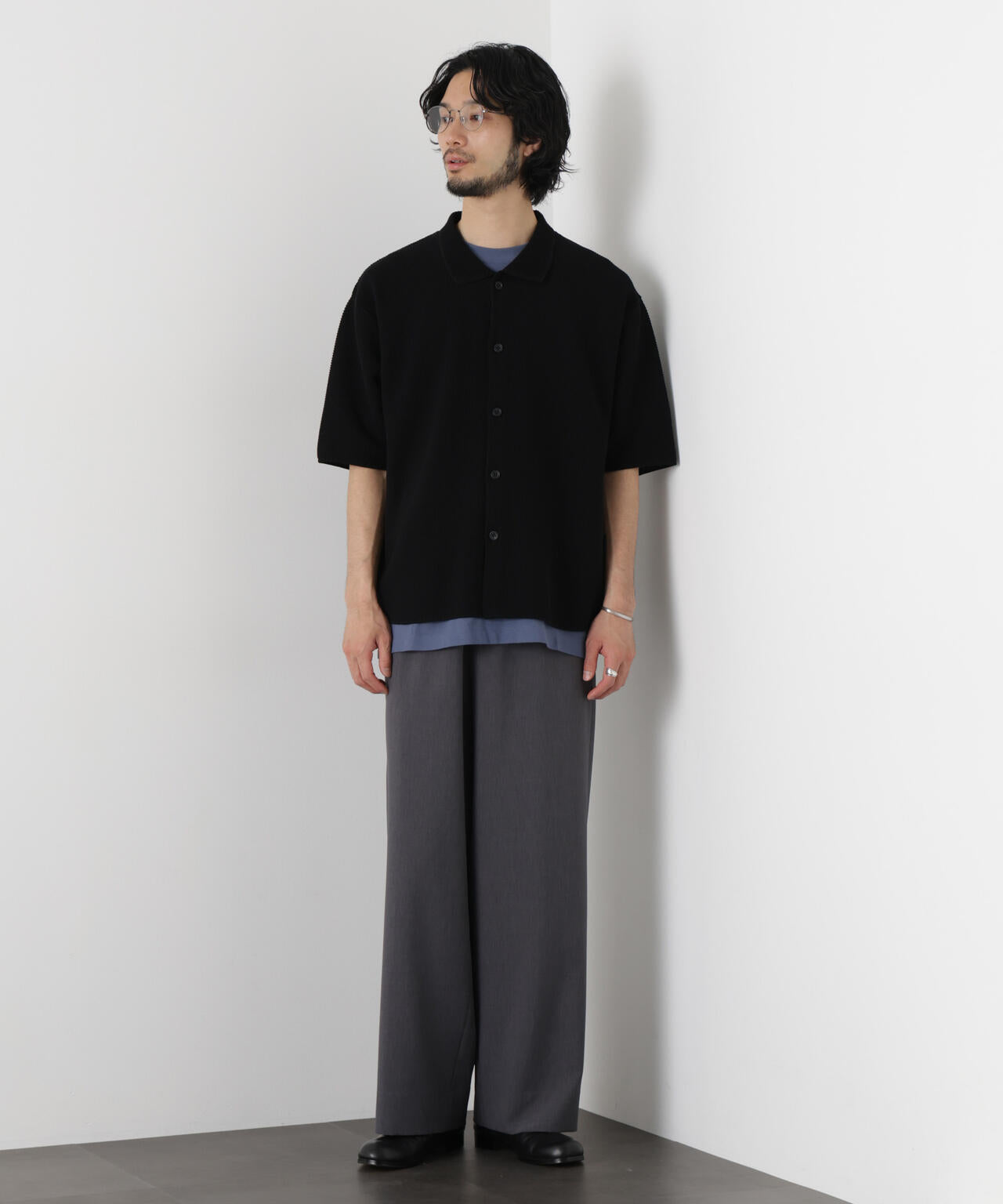 ｢OtoNANO｣大人のワイドパンツ Reflax(R) ECOウエザークロスパンツ