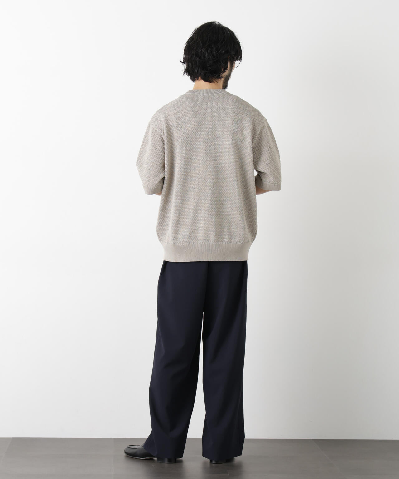 OtoNANO｣大人のワイドパンツ Reflax(R) ECOウエザークロスパンツ