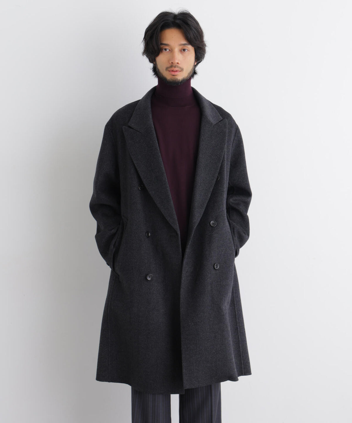 181cm　B:75 W:73 H:90 着用サイズ：L