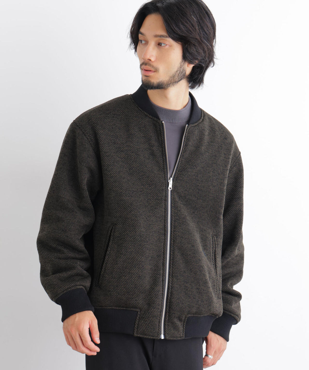 181cm　B:75 W:73 H:90 着用サイズ：L