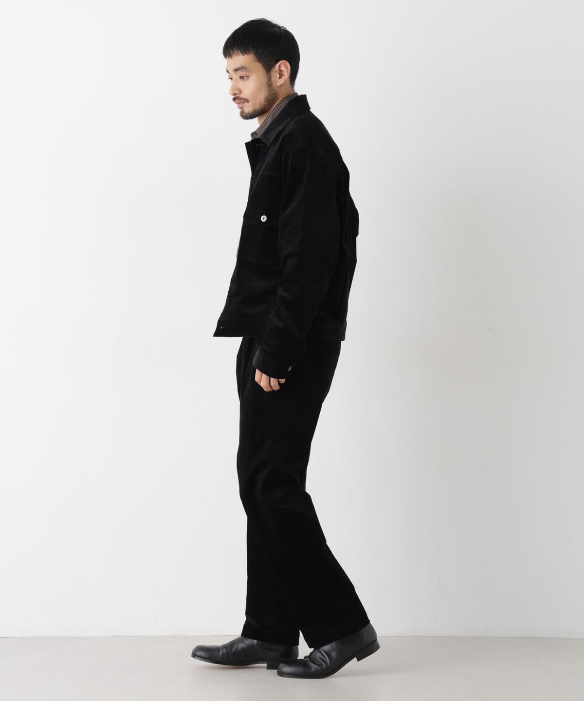 STRETCH CORDUROY トラッカージャケット(セットアップ可)
