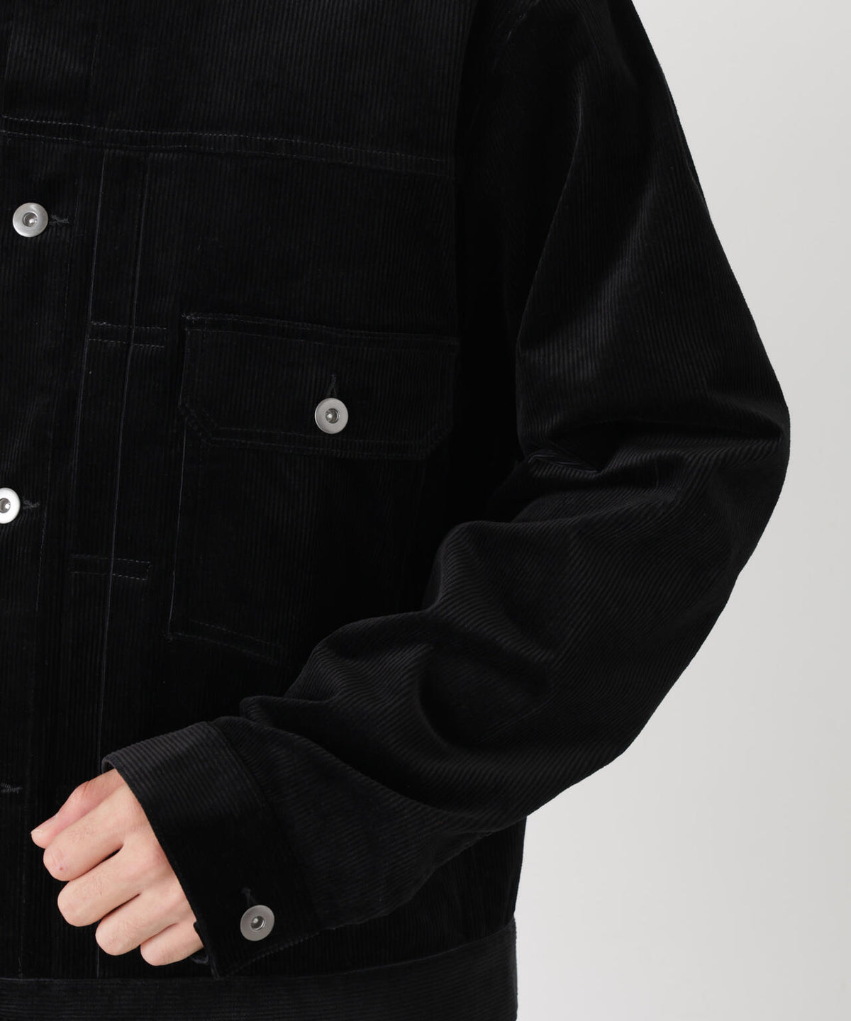 STRETCH CORDUROY トラッカージャケット(セットアップ可)