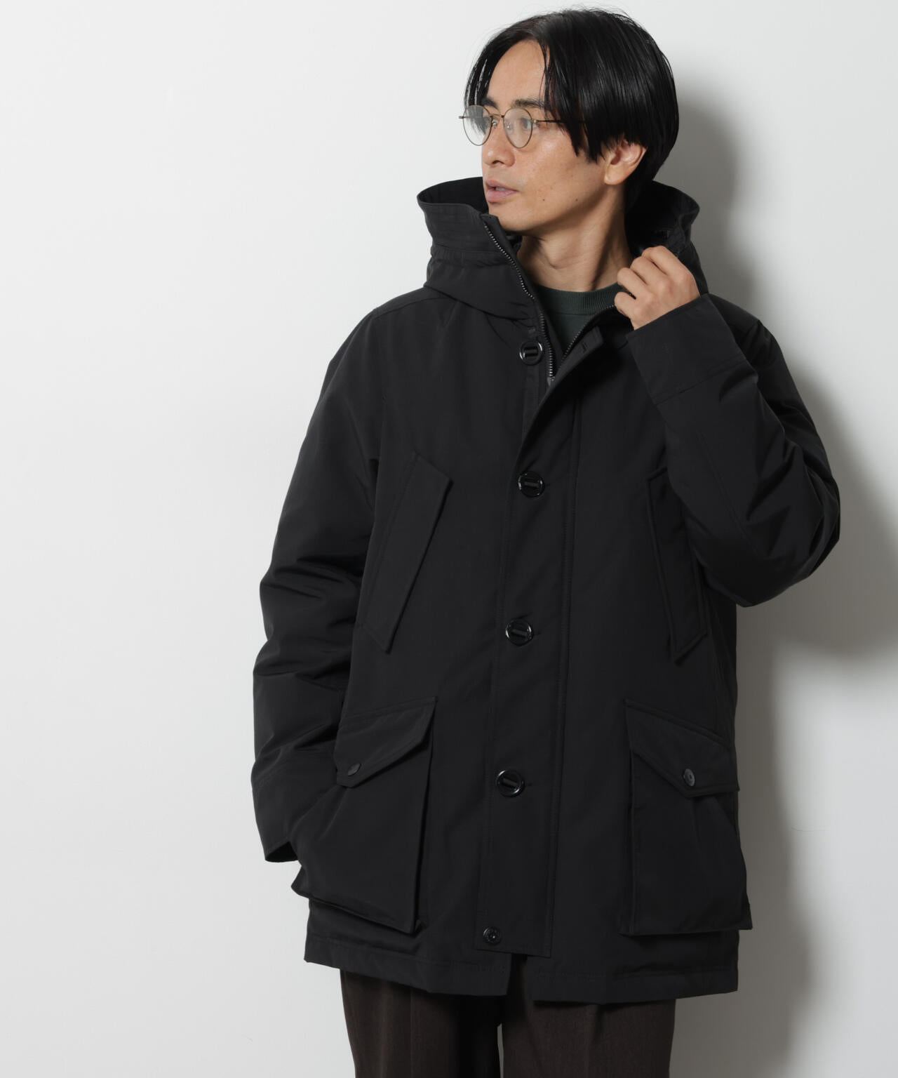 美品　ナノユニバース　アークティックダウン　西川ダウン　ブラック 西川ダウン(R)」アークティックダウン | NANO universe（ナノ