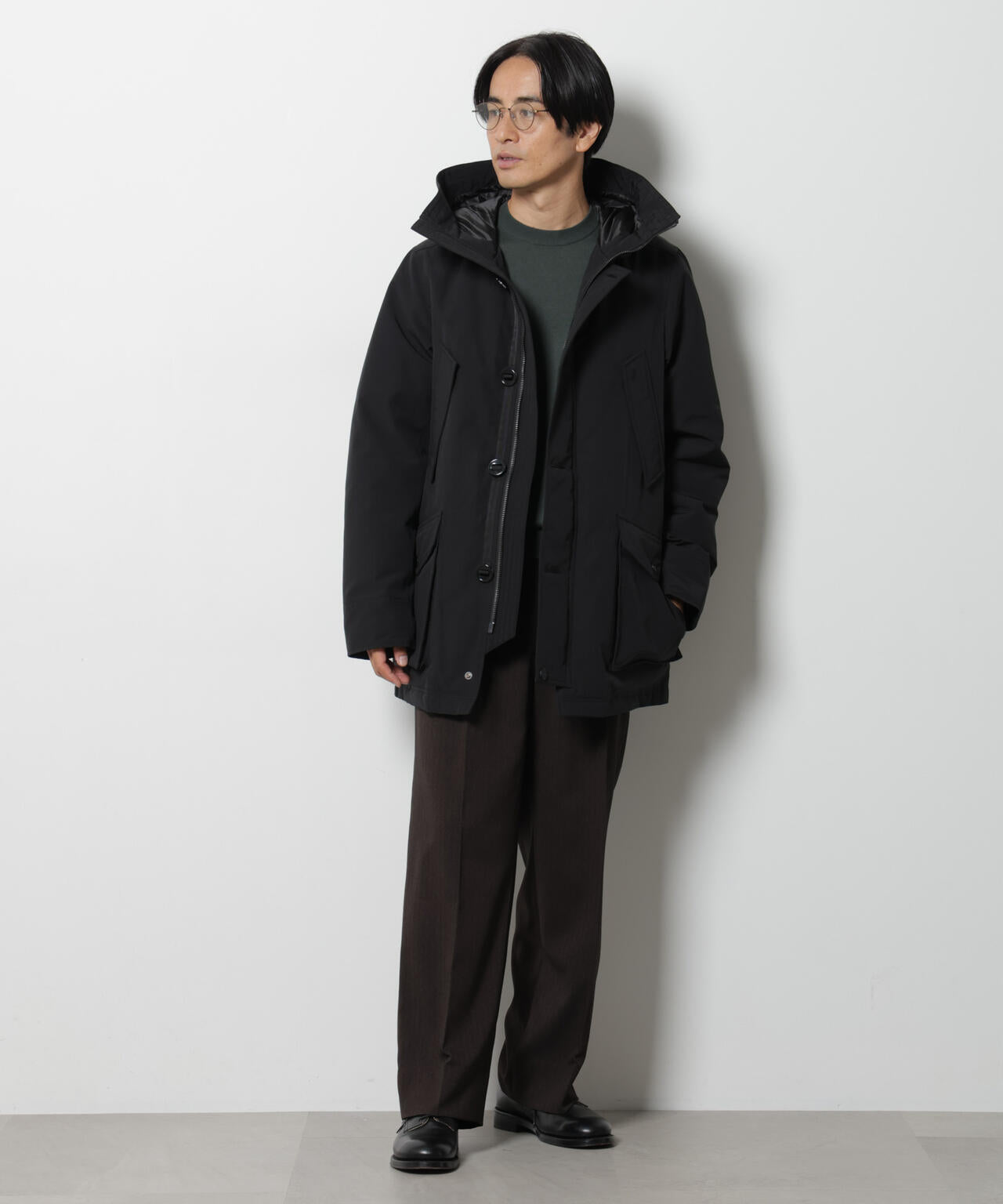 美品　ナノユニバース　アークティックダウン　西川ダウン　ブラック 西川ダウン(R)」アークティックダウン | NANO universe（ナノ