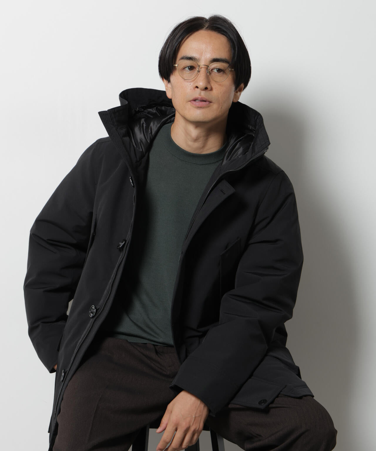 ✨美品✨nano universe N-3B ネイビー　XLネイビー　西川ダウン 西川ダウン(R)」アークティックダウン | NANO universe（ナノ