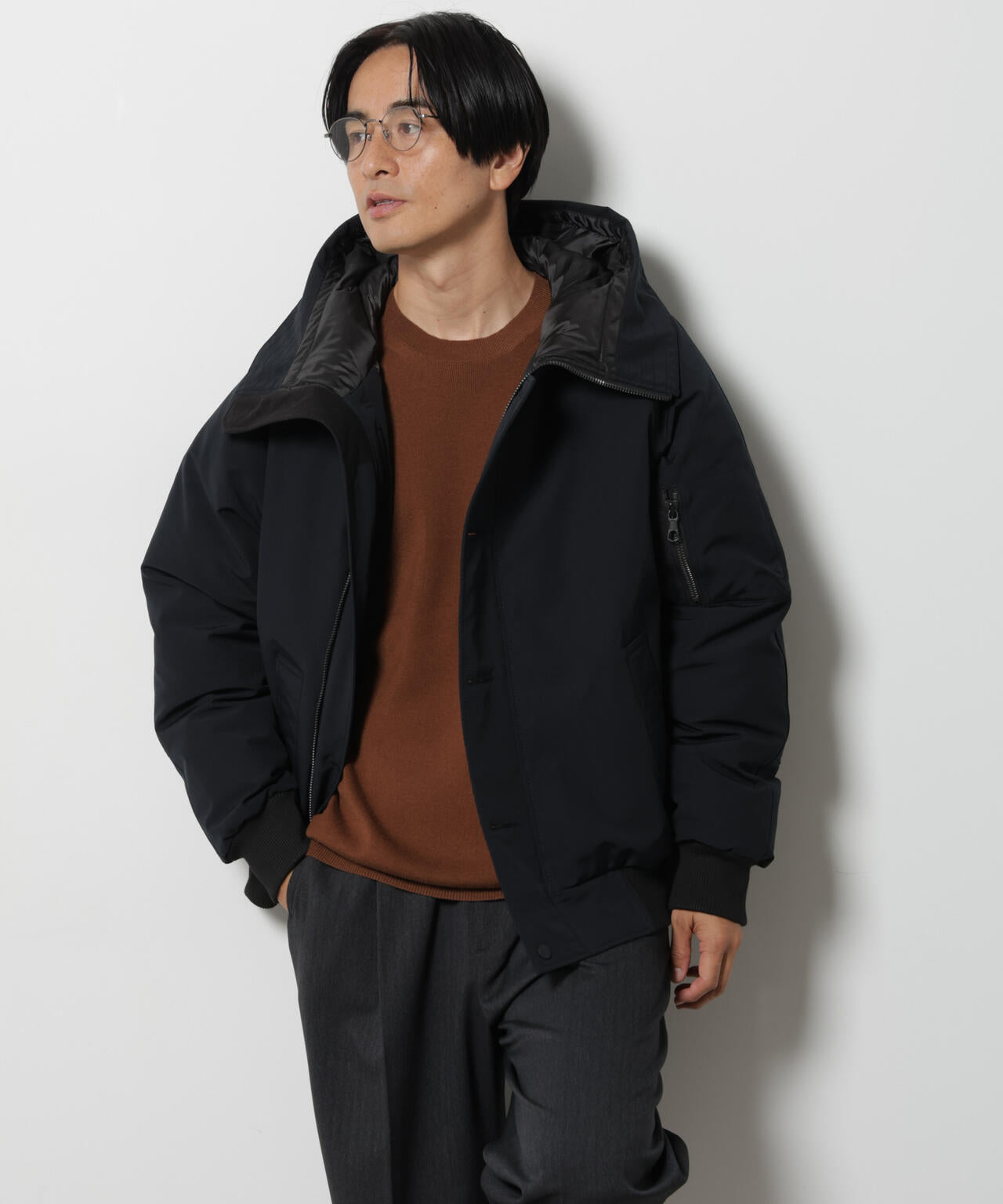 【美品】西川ダウン HYBRID EASTアークティック ダウン ナノユニバース 西川ダウン(R)」アークティックショートダウン | NANO universe（ナノ