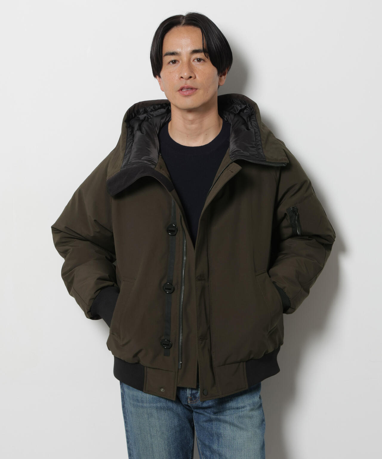 FFR ティックダウン 2枚 西川ダウン(R)」アークティックショートダウン | NANO universe（ナノ