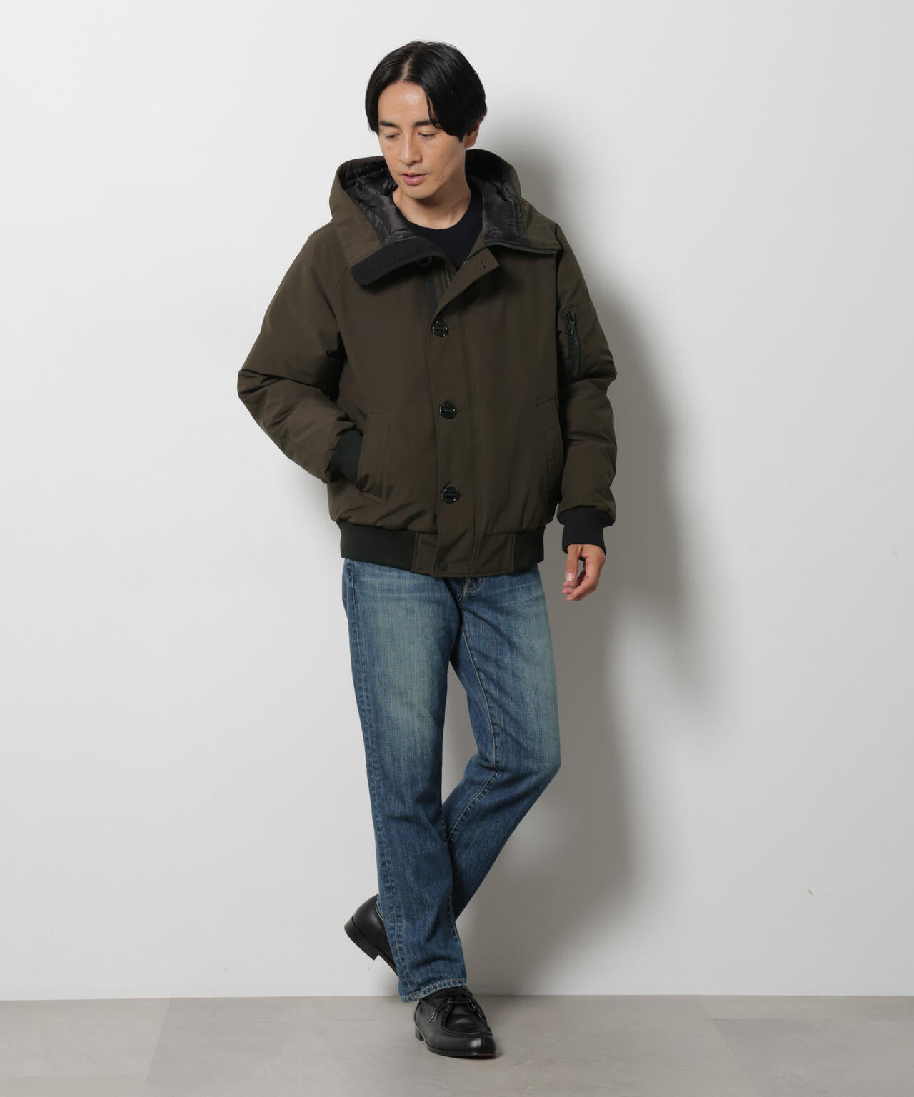 FFR ティックダウン 2枚 西川ダウン(R)」アークティックショートダウン | NANO universe（ナノ