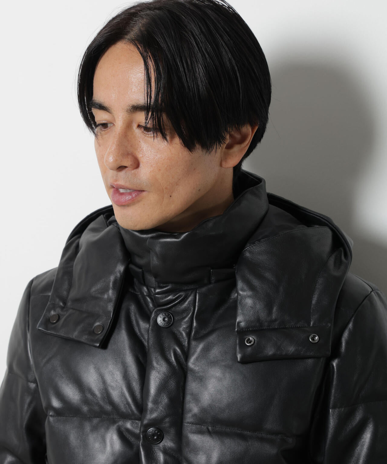 西川ダウン(R)」ラムレザーG2ダウン | NANO universe（ナノ