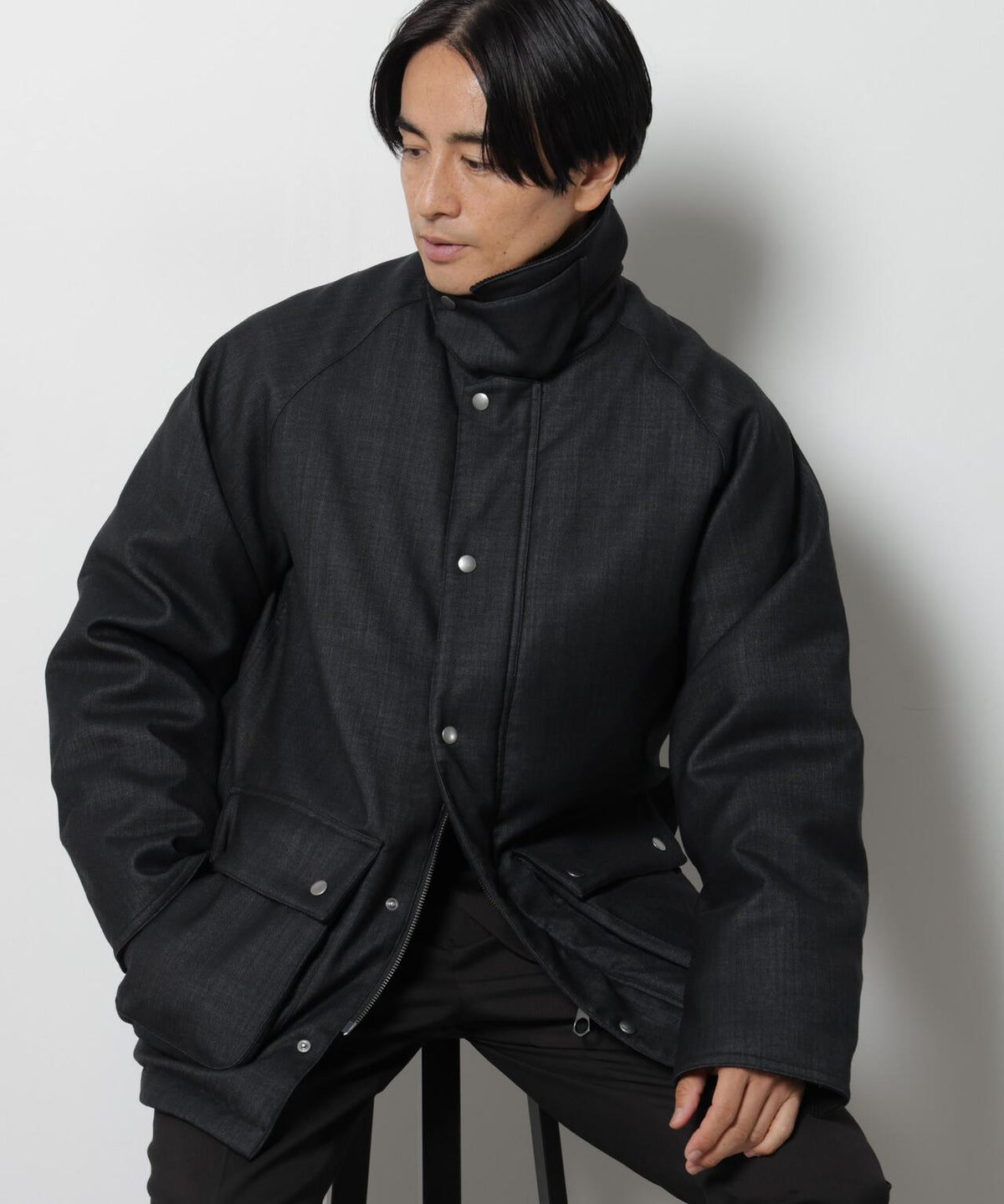 「My西川ダウン(R)」ウールデニムハンティングダウン