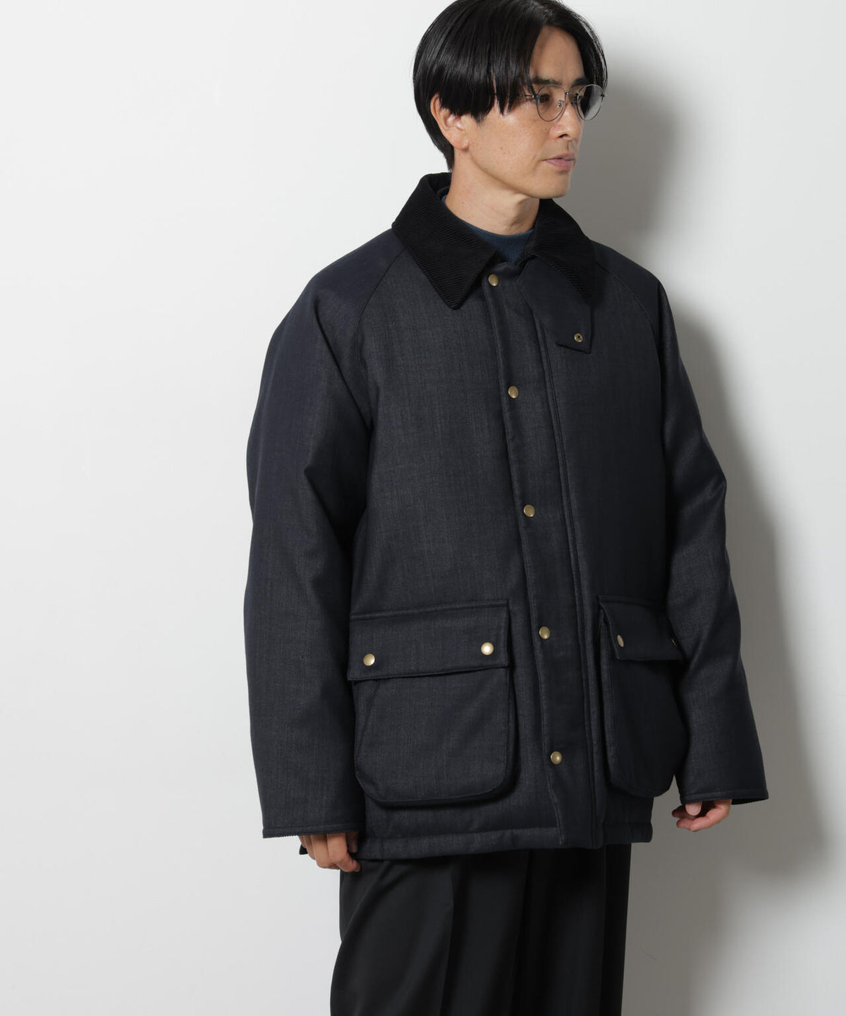「My西川ダウン(R)」ウールデニムハンティングダウン