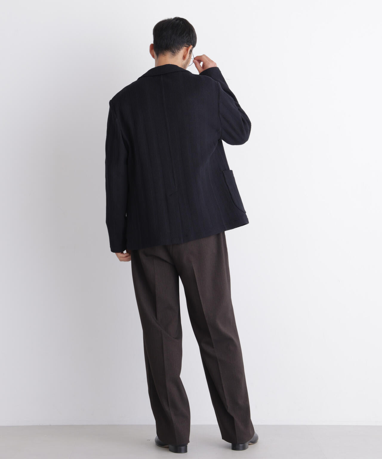 【大人気セットアップ】｢DamerinoJacket｣TEXBRID(R) リンクスストライプジャージージャケット
