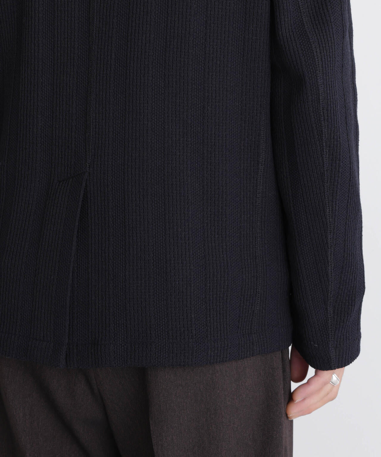 【大人気セットアップ】｢DamerinoJacket｣TEXBRID(R) リンクスストライプジャージージャケット