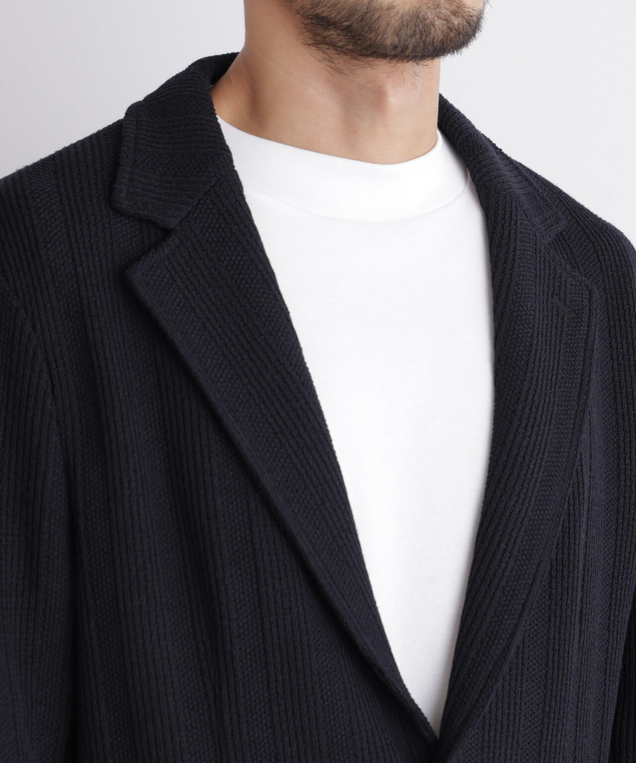 【大人気セットアップ】｢DamerinoJacket｣TEXBRID(R) リンクスストライプジャージージャケット