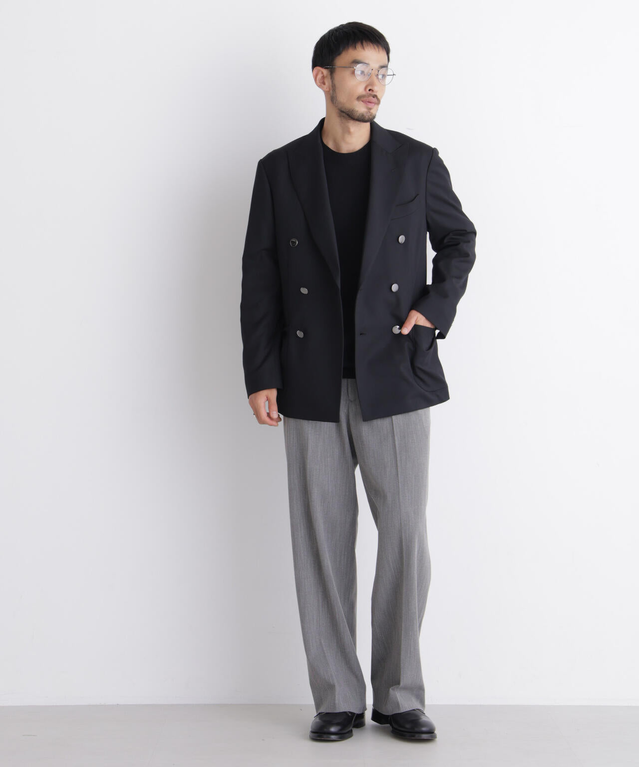 DamerinoJacket」TWオールシーズンドビーダブルブレストブレザー