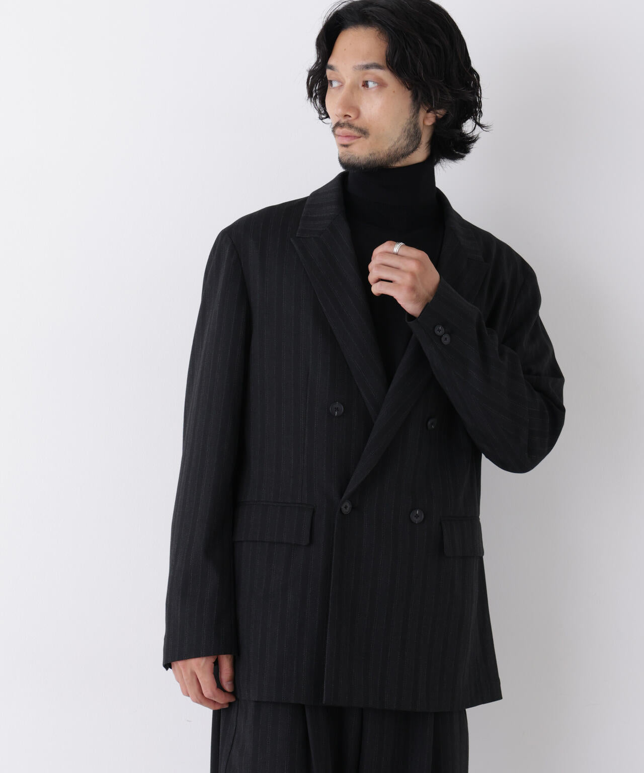 ｢DELEGANT｣ ダブルブレストジャケット（セットアップ可）