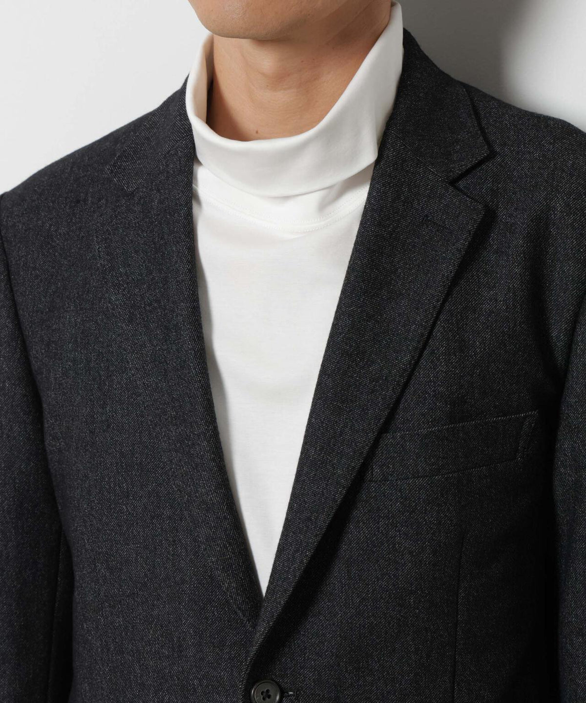 ｢DamerinoJacket｣ カシミヤミックスウォッシャブルツイードジャケット