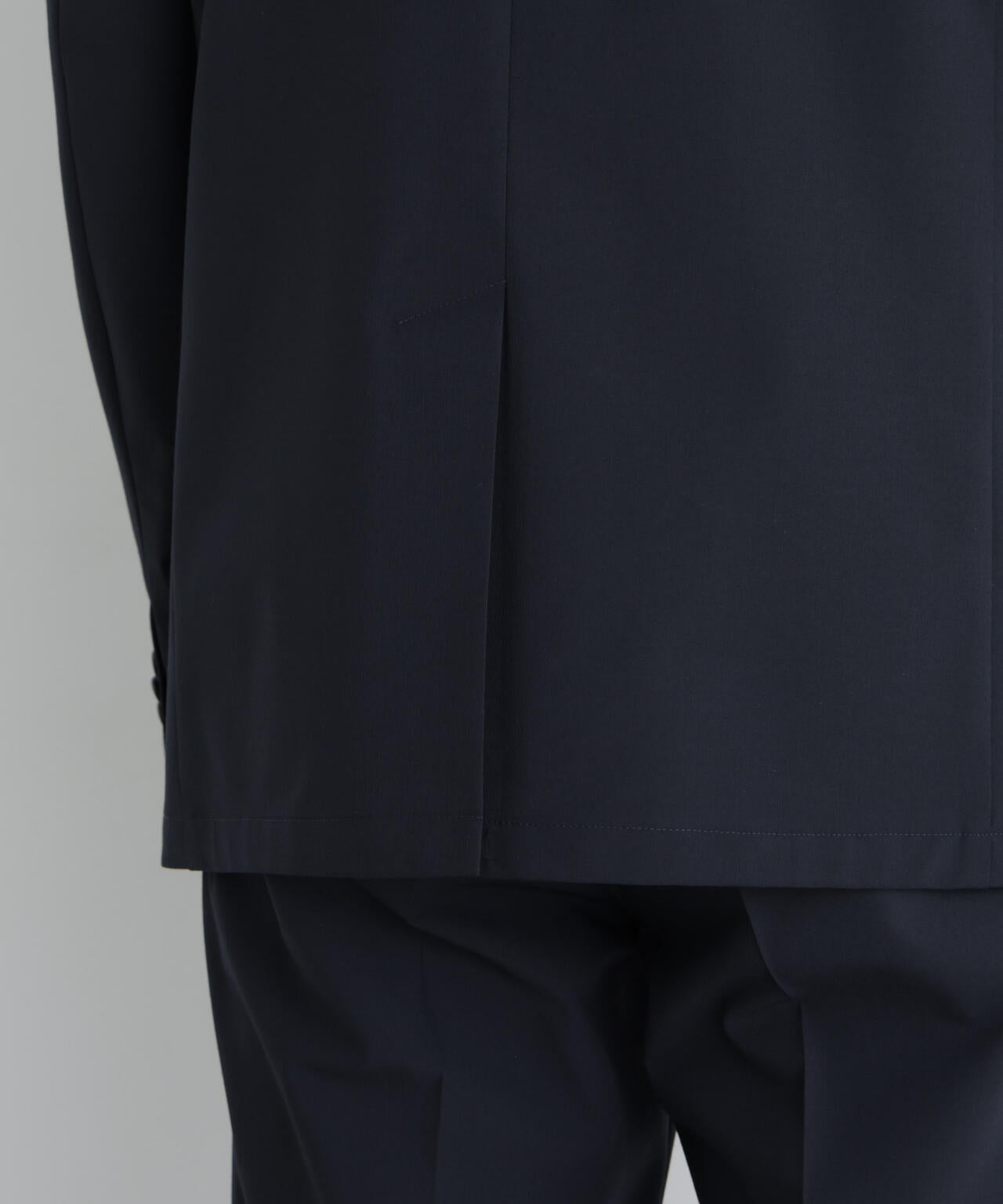 【大人気セットアップ】「Damerino」ウールライクトロストレッチセットアップ/WASHABLE