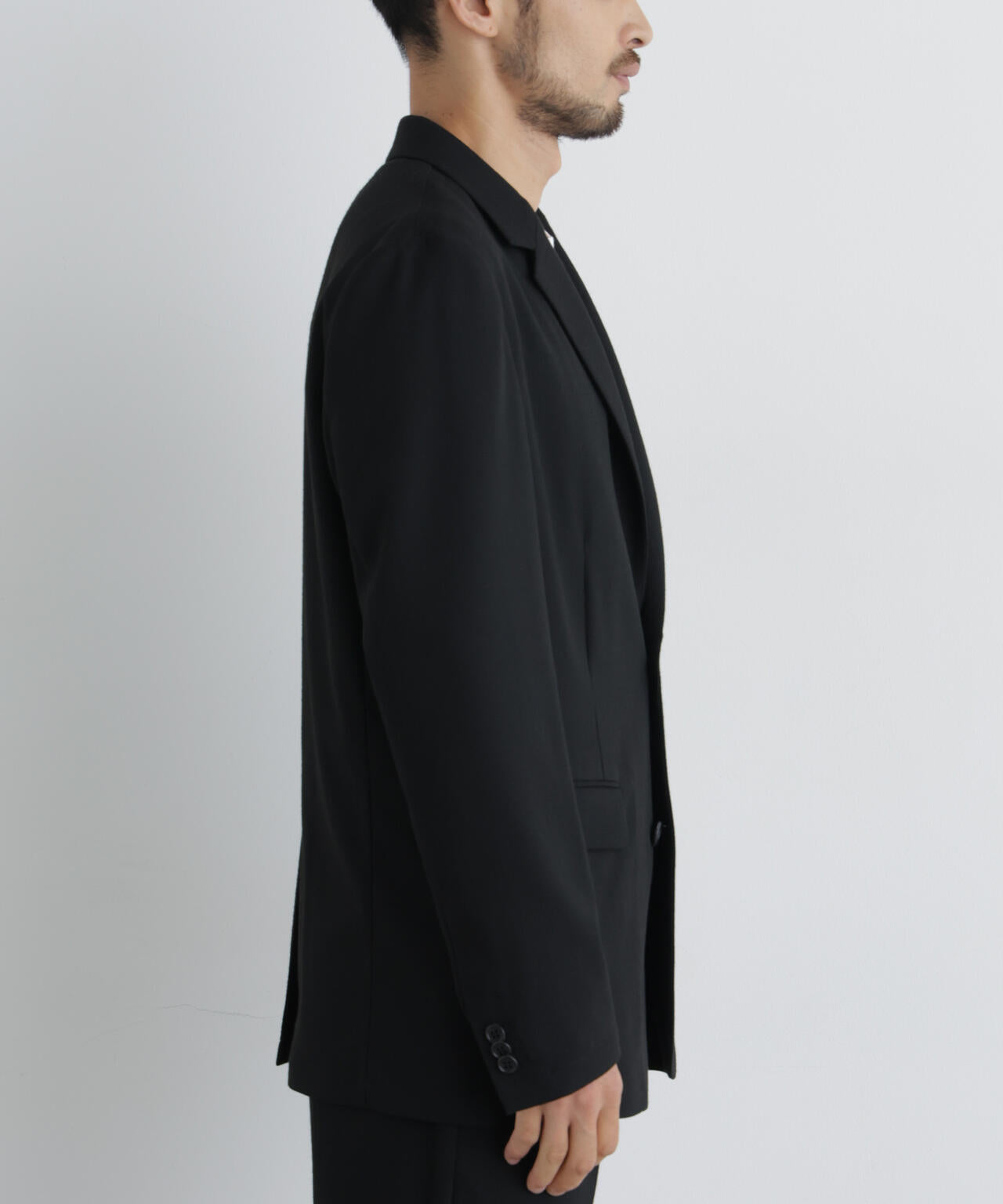 【大人気セットアップ】｢Damerino｣ T/Rスラブストレッチセットアップ/WASHABLE