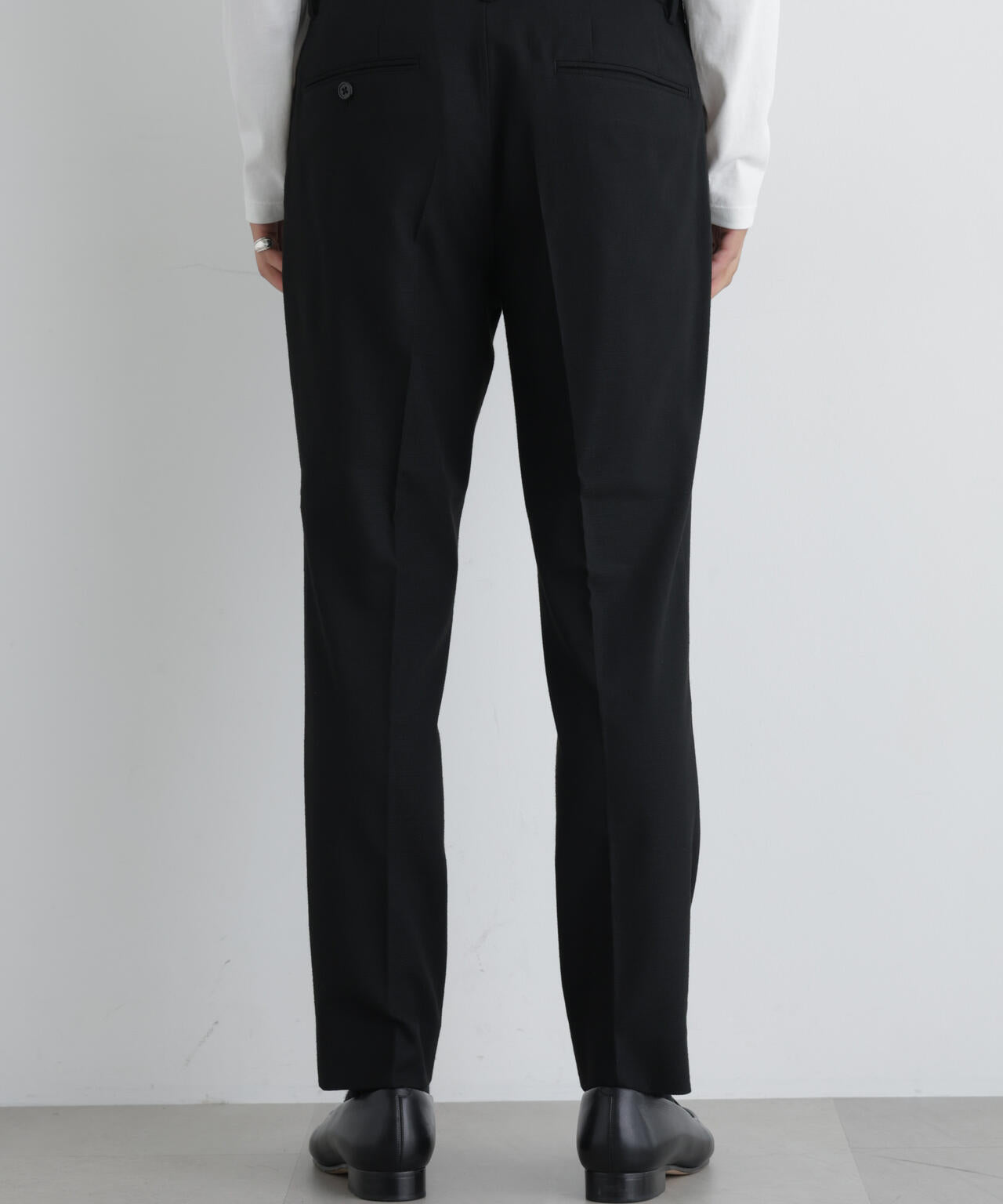 【大人気セットアップ】｢Damerino｣ T/Rスラブストレッチセットアップ/WASHABLE