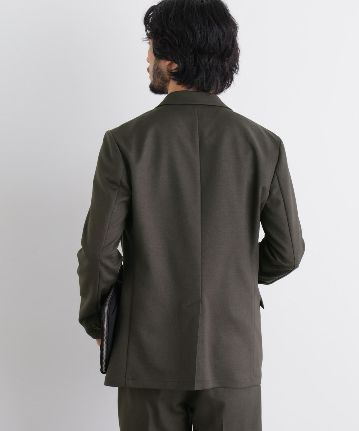 【イージーケア/防シワ】「Damerino」WOLSTAR(R) ツイルストレッチセットアップ/イージーケア
