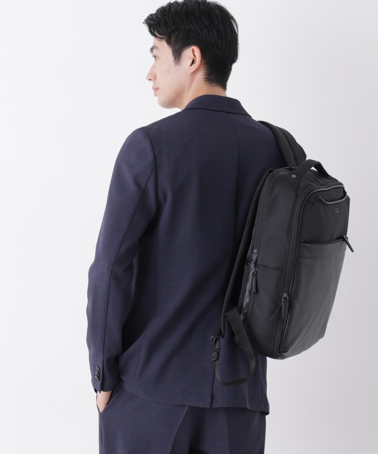 【大人気セットアップ】「Damerino」メランジエアシャークストレッチセットアップ/WASHABLE