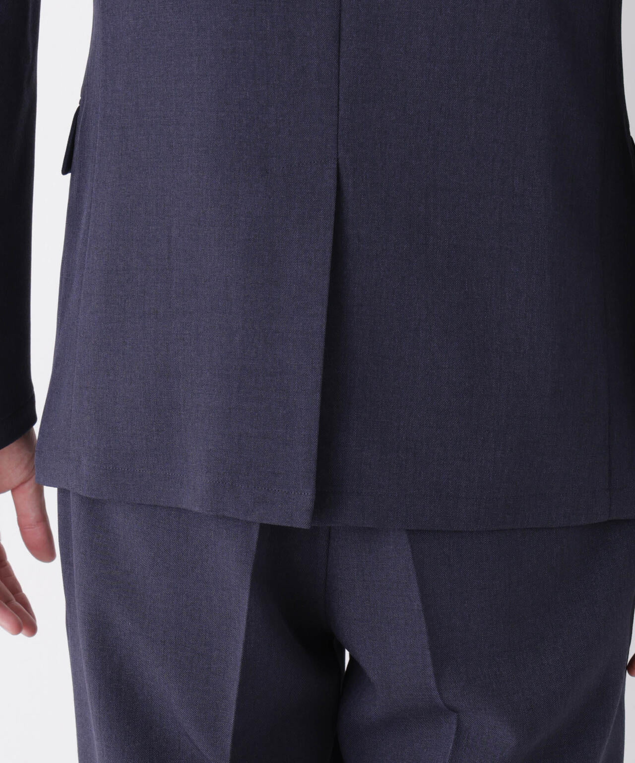【大人気セットアップ】「Damerino」メランジエアシャークストレッチセットアップ/WASHABLE
