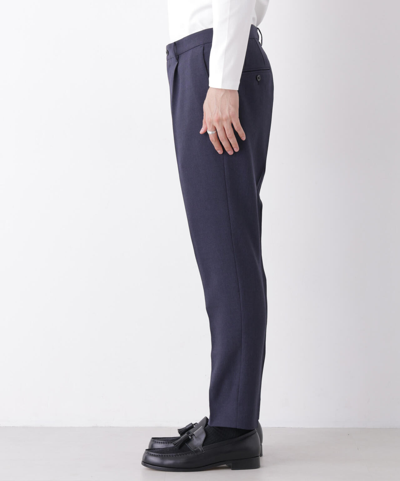 【大人気セットアップ】「Damerino」メランジエアシャークストレッチセットアップ/WASHABLE