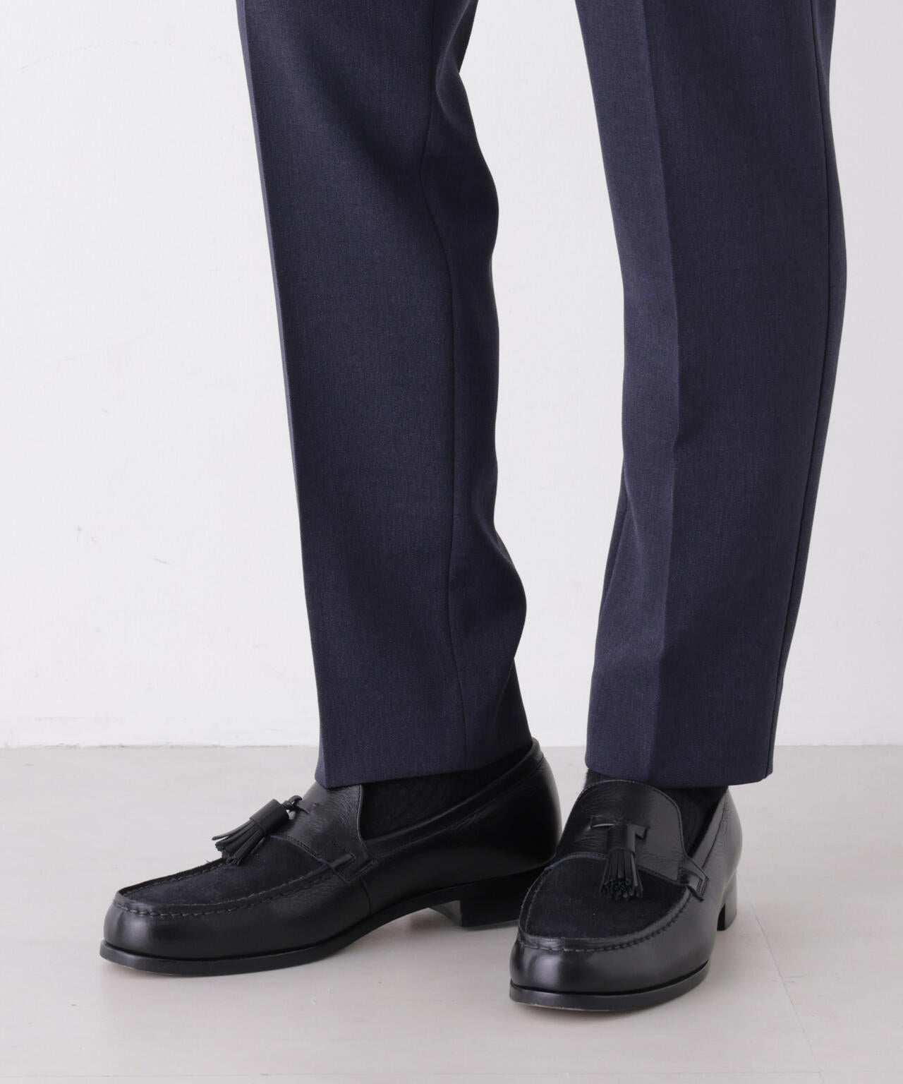 【大人気セットアップ】「Damerino」メランジエアシャークストレッチセットアップ/WASHABLE