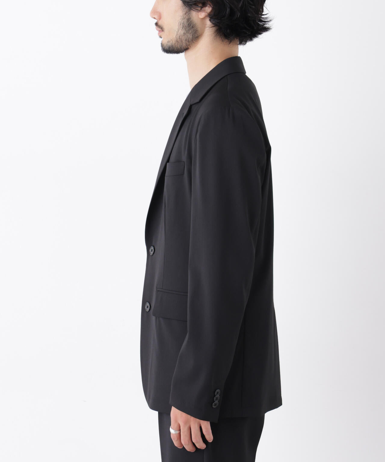 【大人気セットアップ】｢Damerino｣T/R パウダリー2WAYストレッチセットアップ