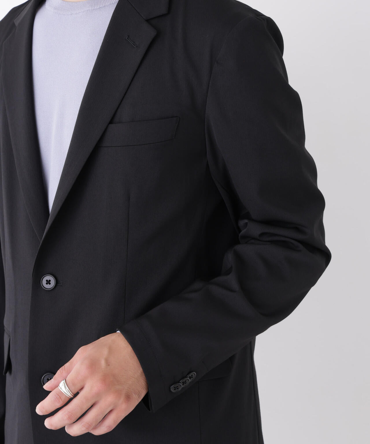 【大人気セットアップ】｢Damerino｣T/R パウダリー2WAYストレッチセットアップ