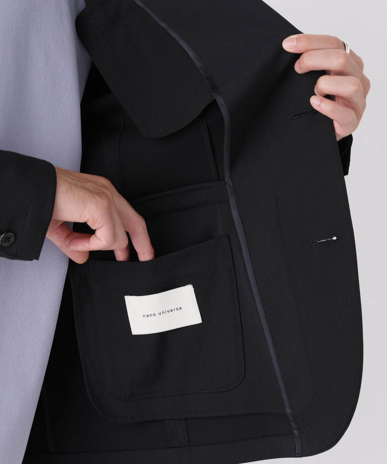 【大人気セットアップ】｢Damerino｣T/R パウダリー2WAYストレッチセットアップ