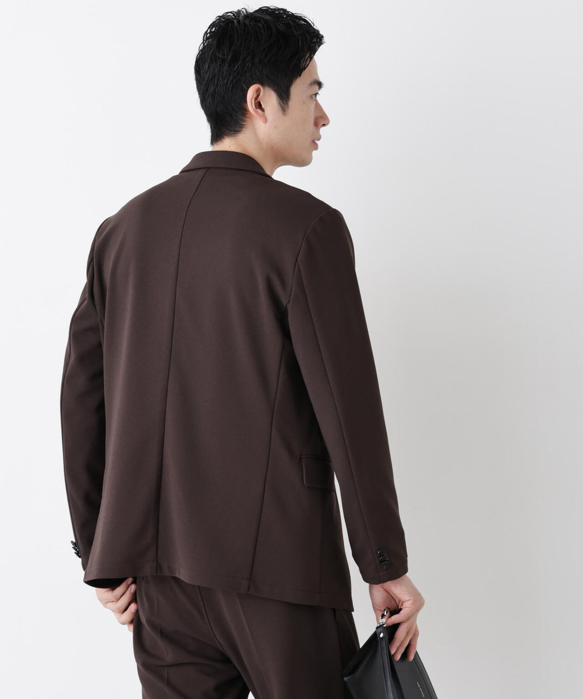 【防シワ/マシンウォッシャブル】｢DamerinoPack｣forJetSetterブークレジャージセットアップ
