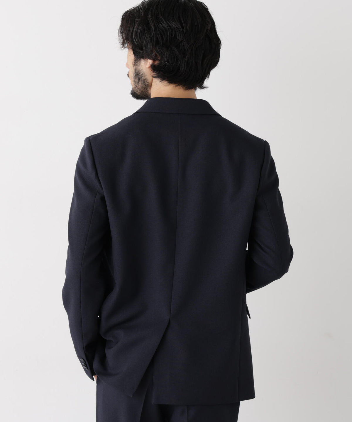【ストレッチ/ウォッシャブル/防シワ】｢Damerino｣メランジオックスストレッチセットアップ