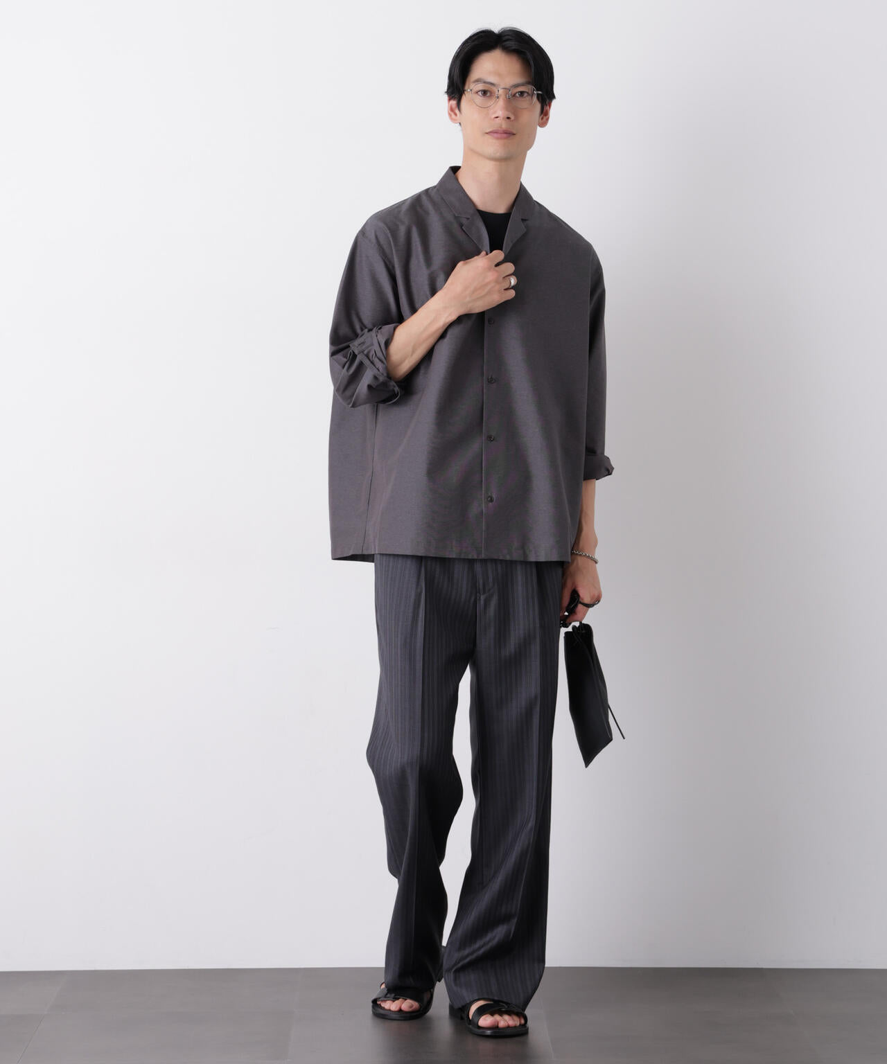 オーダージャケット+シャツセット 0 ZERO LAYER 9分丈 シャツジャケット(セットアップ可) | NANO