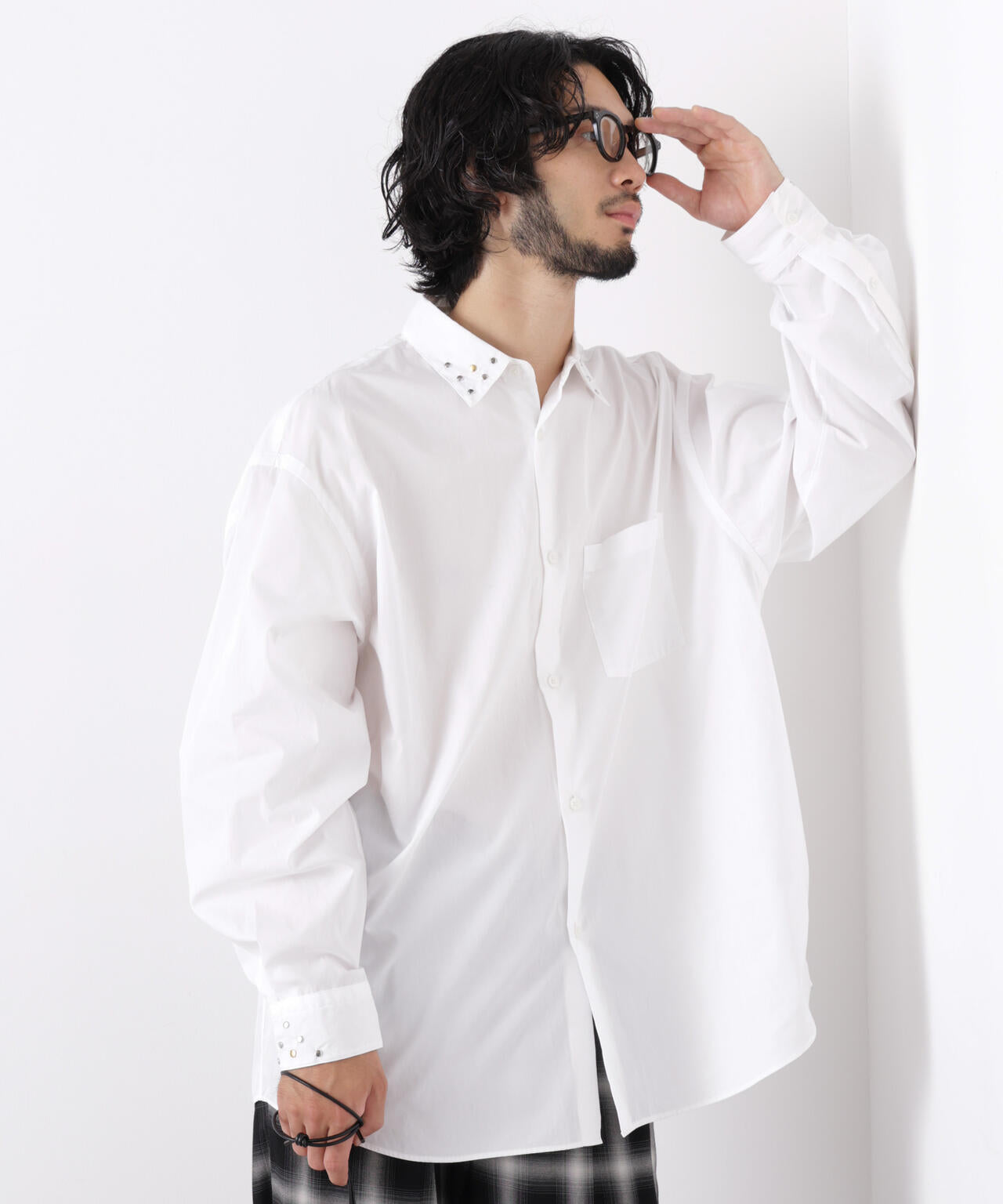 ｢ASSEMBLANC｣ スタッズシャツ