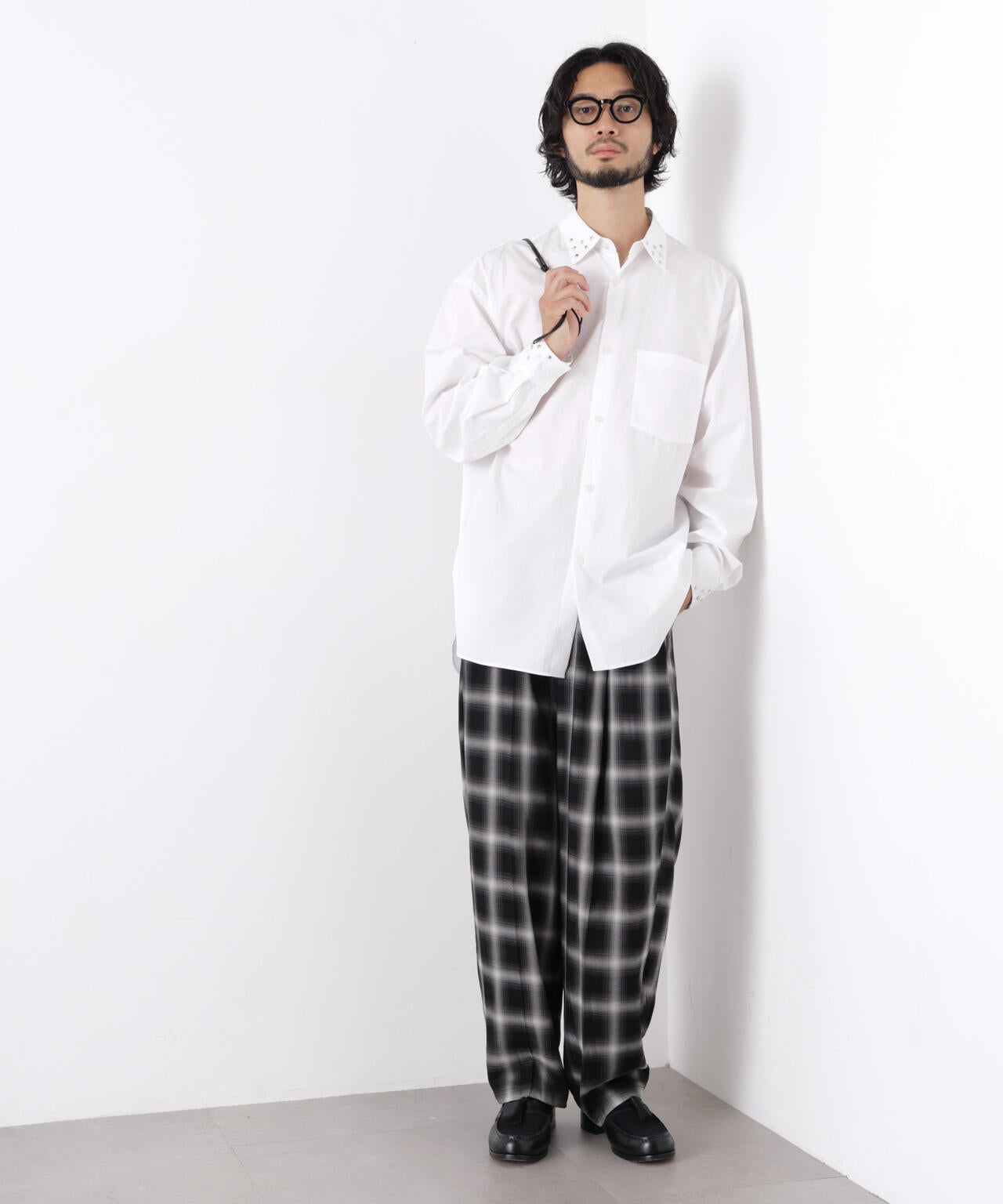 ｢ASSEMBLANC｣ スタッズシャツ
