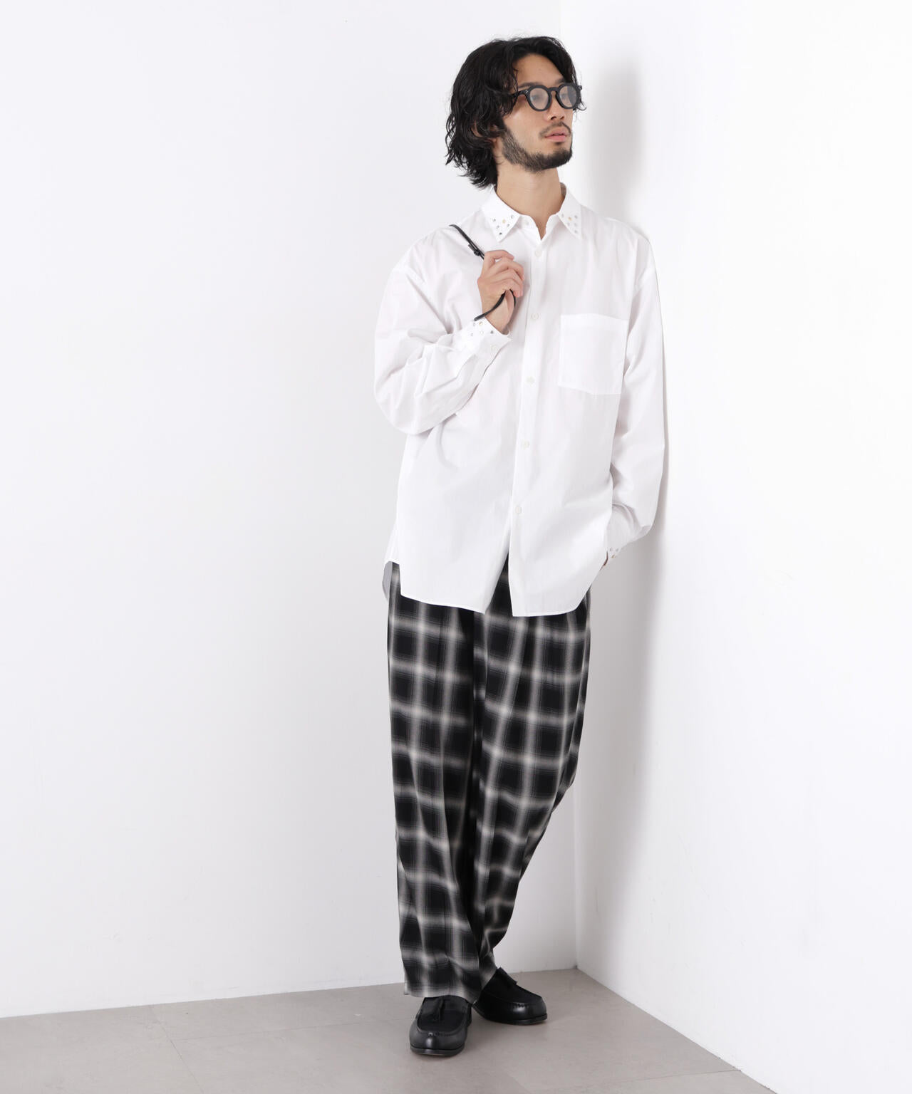 ｢ASSEMBLANC｣ スタッズシャツ