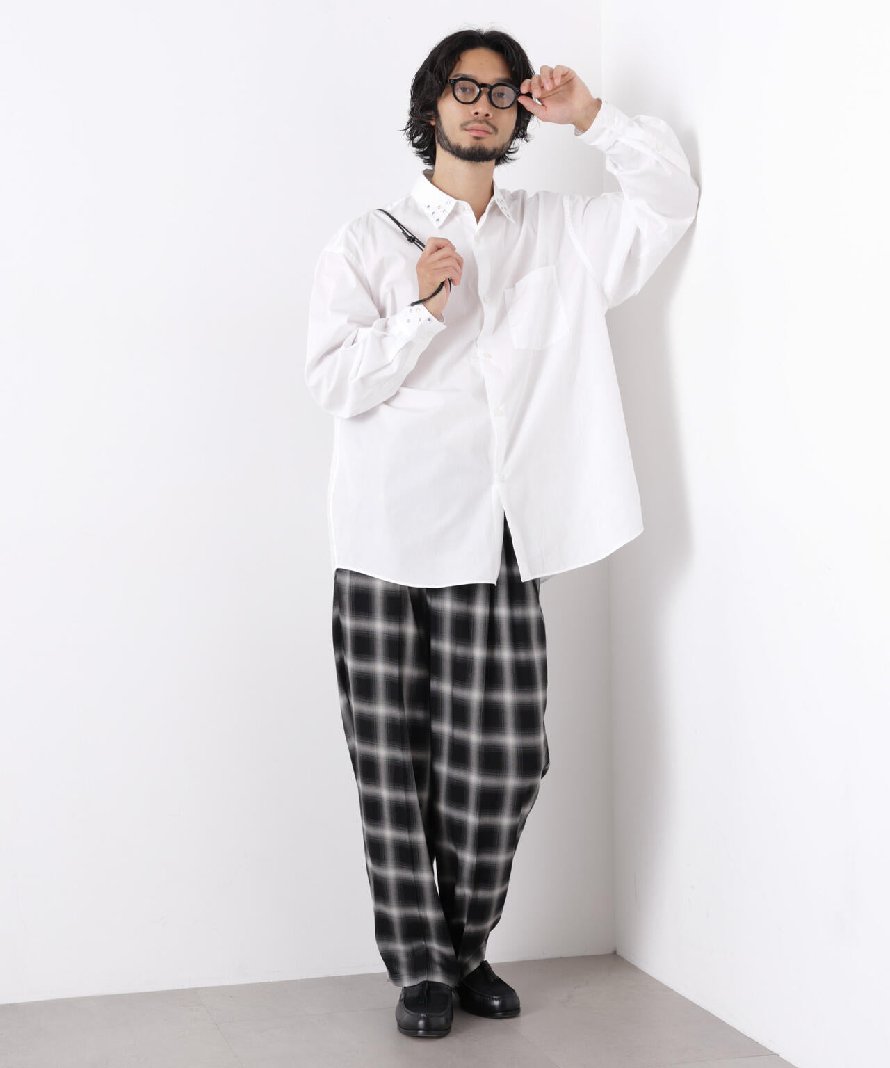 ｢ASSEMBLANC｣ スタッズシャツ