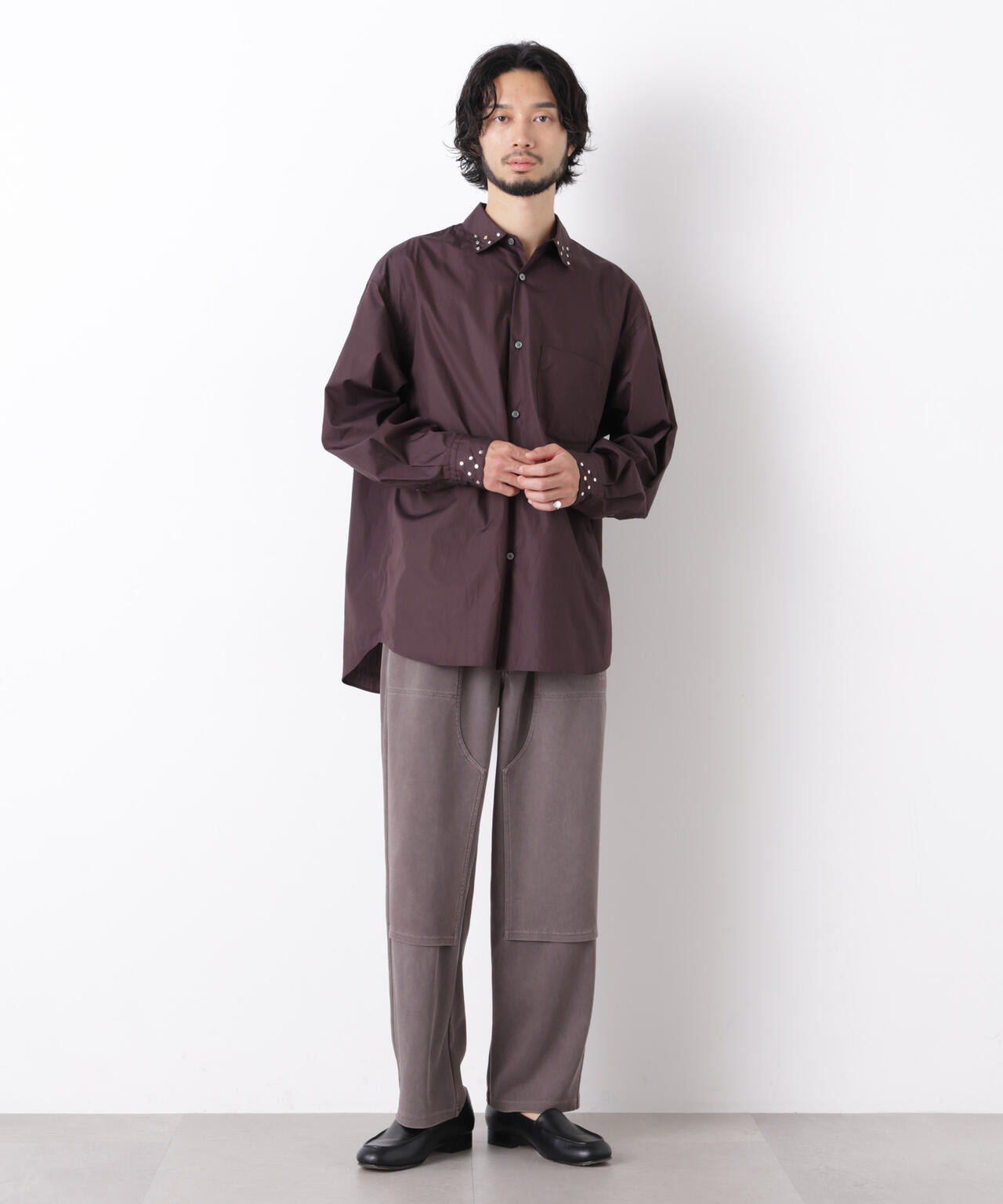 ｢ASSEMBLANC｣ スタッズシャツ