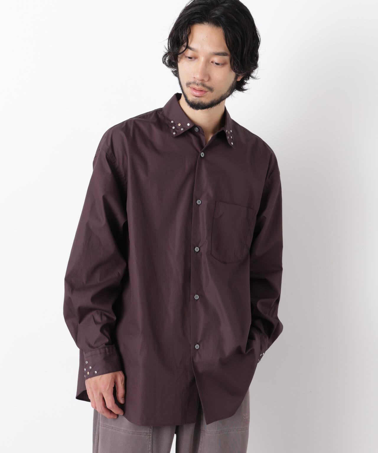 ｢ASSEMBLANC｣ スタッズシャツ