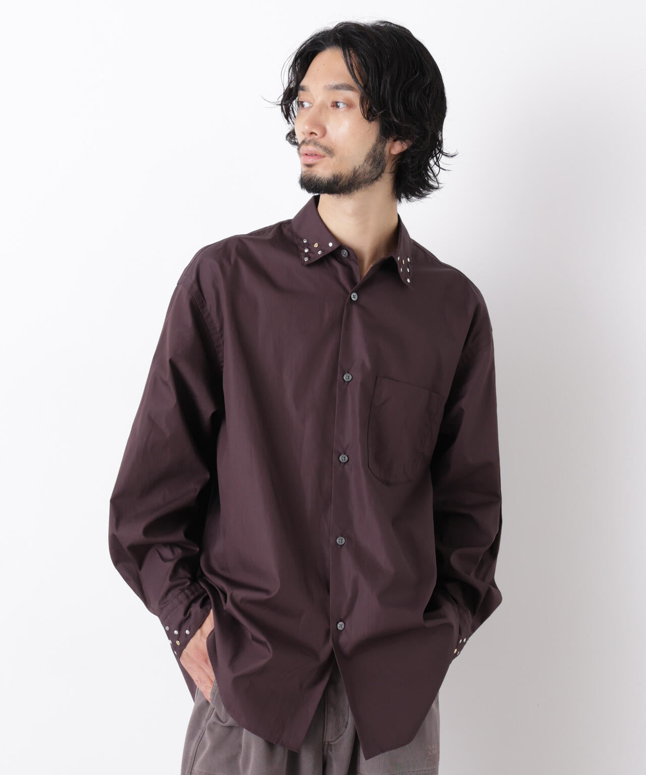 181cm　B:75 W:73 H:90 着用サイズ：L