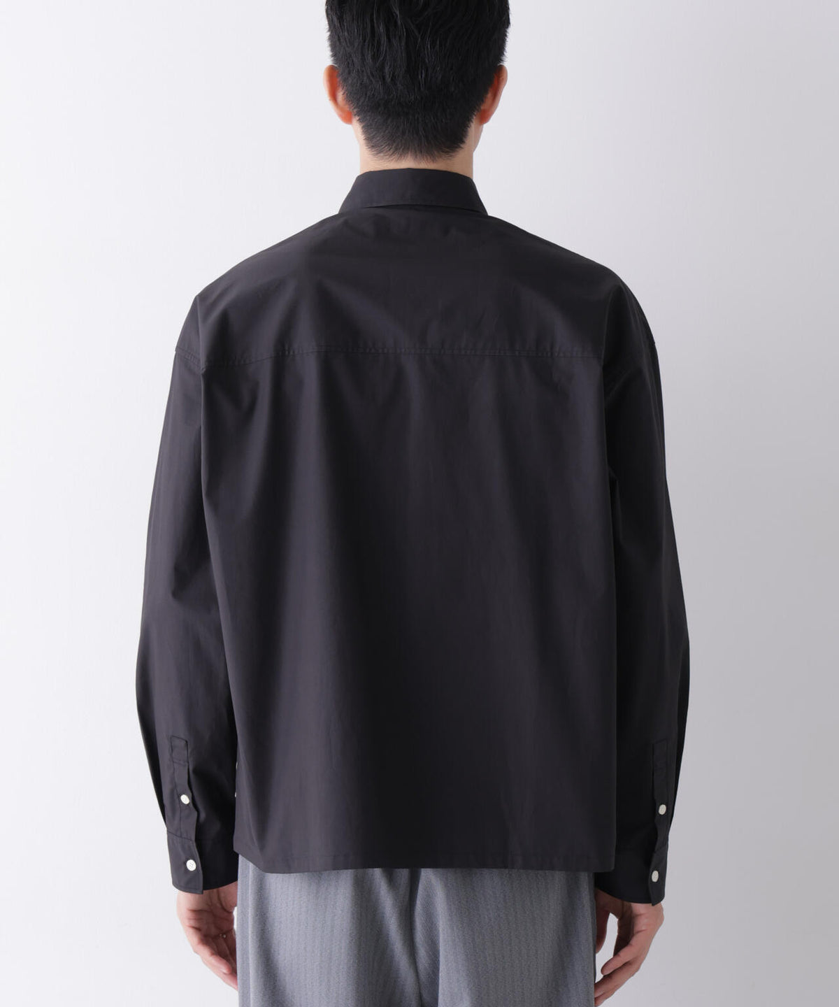｢James Fabric｣ ボクシークロップドシャツブルゾン